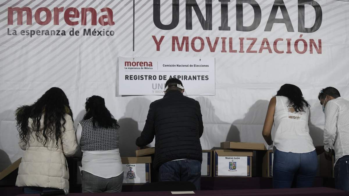 Registro de aspirantes de Morena