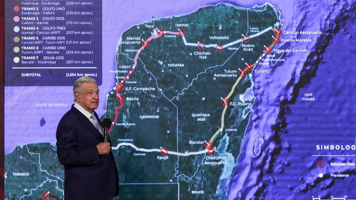 AMLO habla sobre los avances del Tren Maya