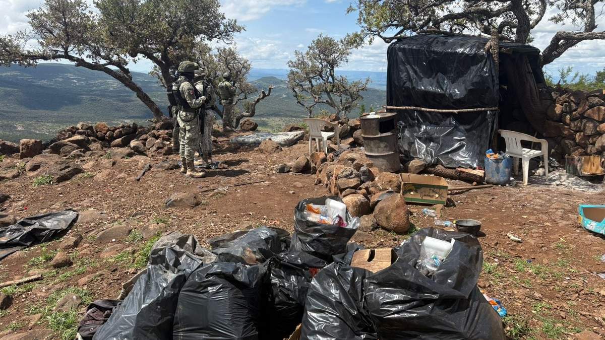 "Narcocampamento" en Huejuquilla, Jalisco