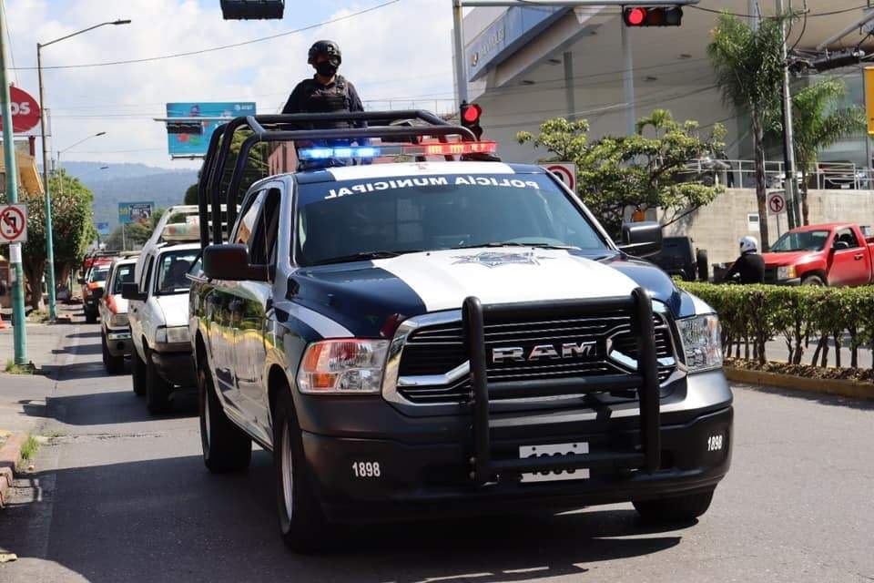 La policía de Cuernavaca