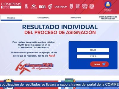 Así puedes consultar los resultados del examen Comipems 2023 (Video)