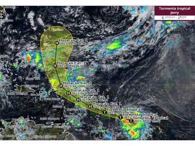 Huracán Priscilla sigue ganando fuerza en el Pacífico; tormenta Jerry se forma en el Atlántico