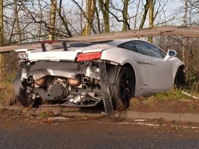 Tremendo accidente de Chiquito Romero con su auto