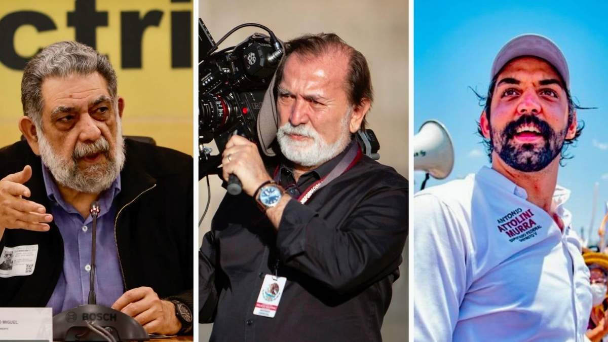 Pedro Miguel, Epigmenio Ibarra y Antonio Attolini