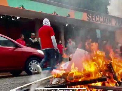 Denuncian que simpatizantes de Gómez Urrutia tomaron por la fuerza sección sindical