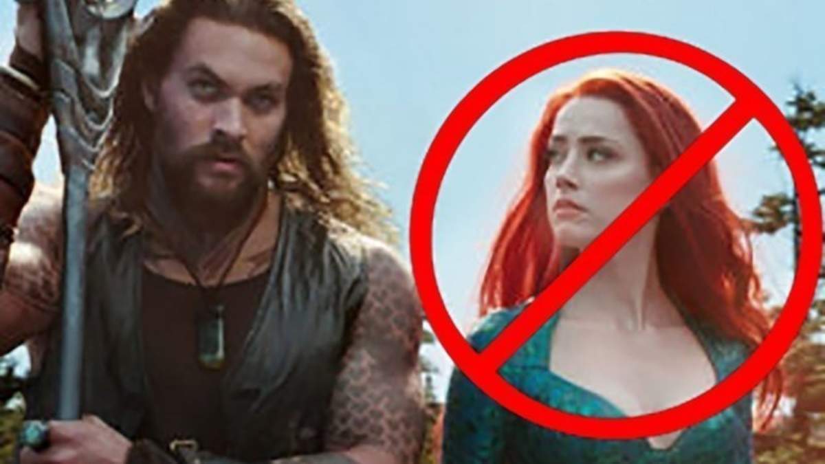 Jason Momoa y Amber Heard en Aquaman