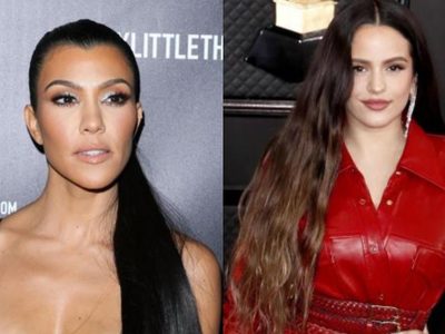 Rosalía y sus clases de español para Kourtney Kardashian: "La más bonita"