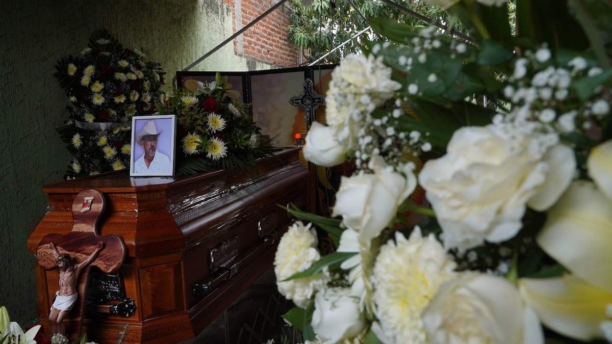 Funeral del ex líder de las autodefensas en Michoacán, Hipólito Mora