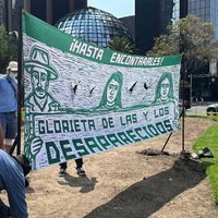 Colectivos emplazan a Sheinbaum a crear la "Glorieta de las y los desaparecidos"