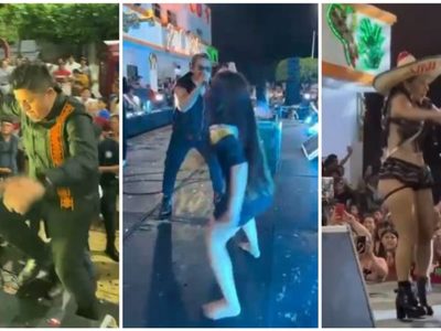 Alcalde de Reforma conmemora Independencia de México con bailarinas en poca ropa