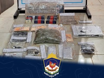 Desarticularon kioscos de narcomenudeo en San Martín de los Andes, hubo dos detenidos