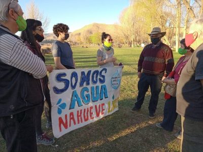 Sandra Ferrero visitó Nahueve y planteó una agenda en defensa del ambiente