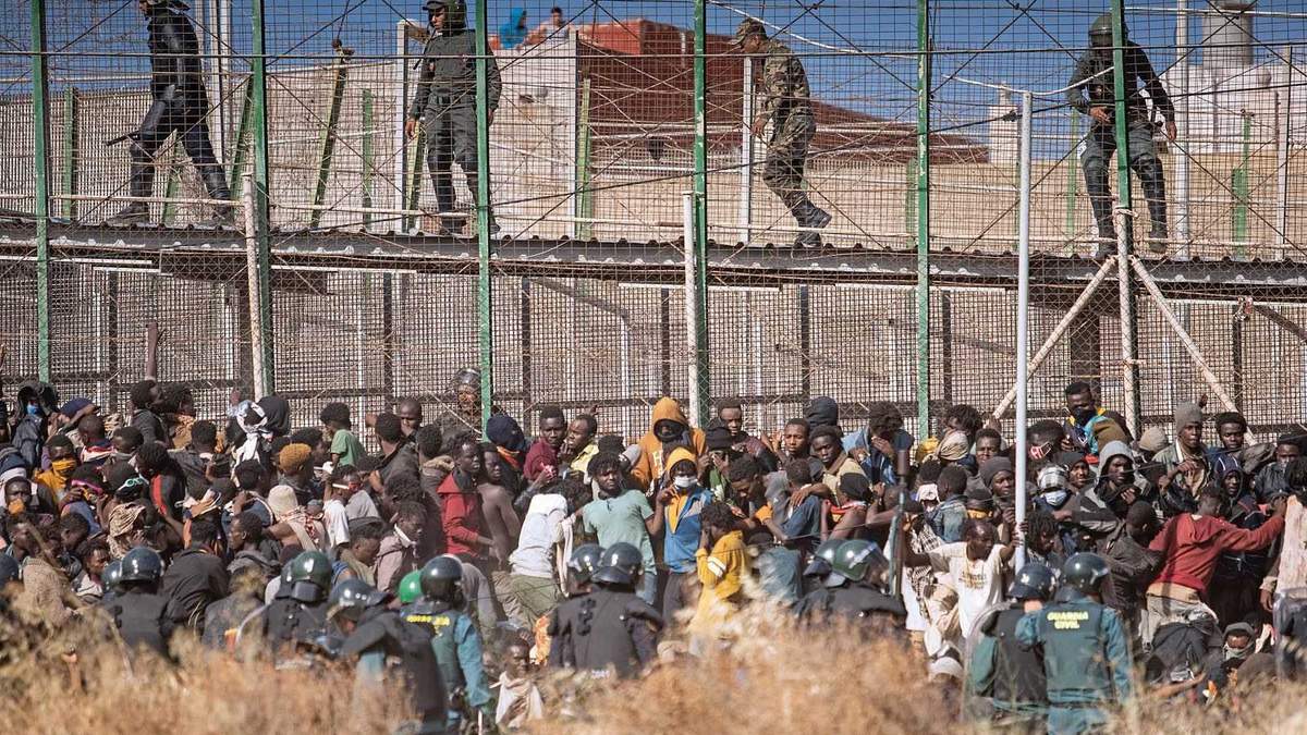Melilla, punto de ingreso a España desde Marruecos