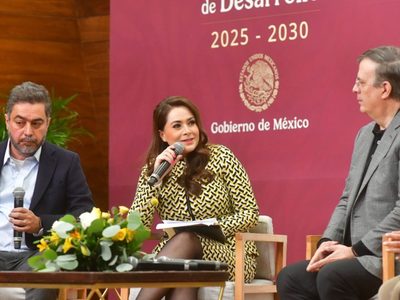 Aguascalientes es potencia exportadora y de desarrollo económico: Marcelo Ebrard, secretario de Econ