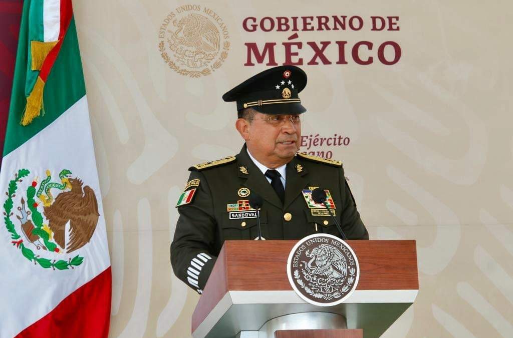 El secretario de la Defensa Nacional, general Luis Cresencio Sandoval