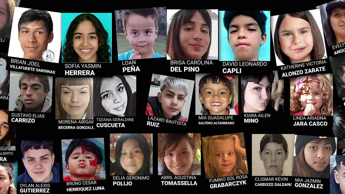 Missing Children. Fuente: (Instagram)