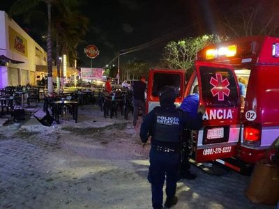 Dos muertos y siete heridos en tiroteos en la zona de bares de Cancún