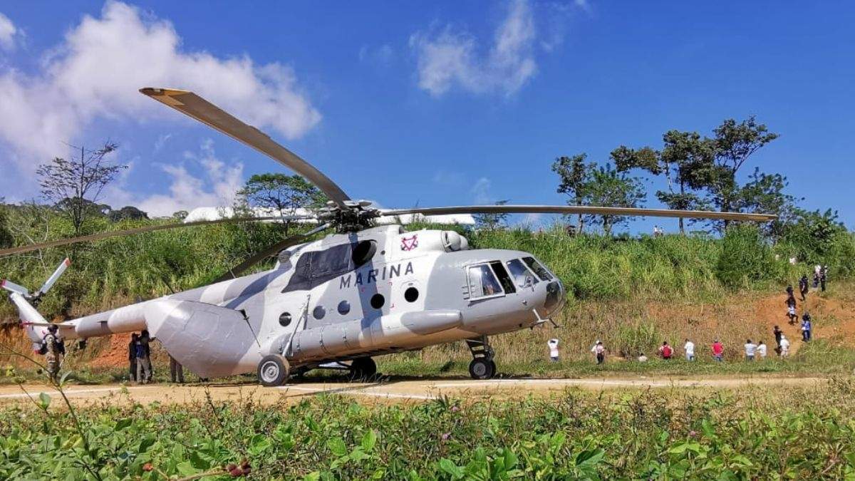 Operativo de la Semar en Chiapas