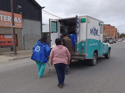 Falleció el paciente que se cayó de una ambulancia en Bariloche