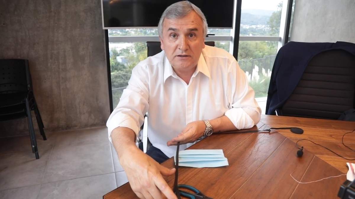 Gerardo Morales. gobernador de Jujuy. Fuente: (Twitter)