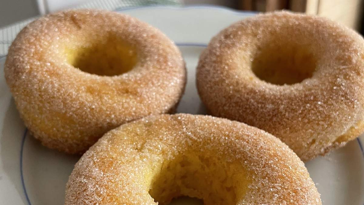 Donas de manzana. Fuente: (Instagram)