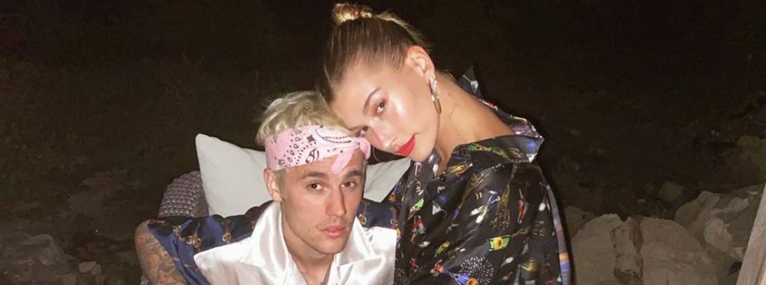 Justin Bieber y Hailey Baldwin. Fuente: (Instagram)