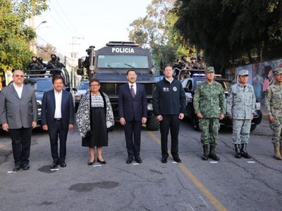 Refuerzan con más de 2 mil 500 elementos la seguridad en la GAM