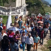 Pobladores de Amatán exigen desarticular a grupos paramilitares y que la FGR atraiga el caso
