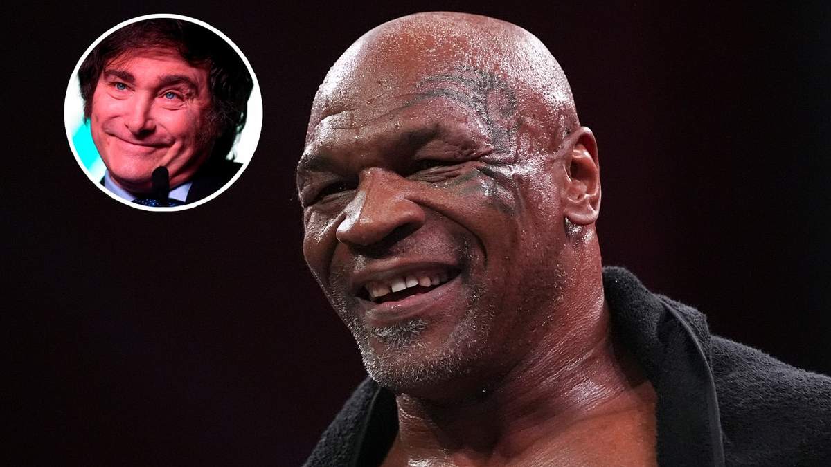 Mike Tyson y Javier Milei.