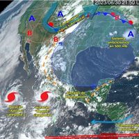 Municipios de Colima ya enfrentan los efectos del huracán “Beatriz”