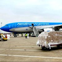 ¡Misión Shanghai! Partió el cuarto vuelo de Aerolíneas para traer insumos médicos desde China