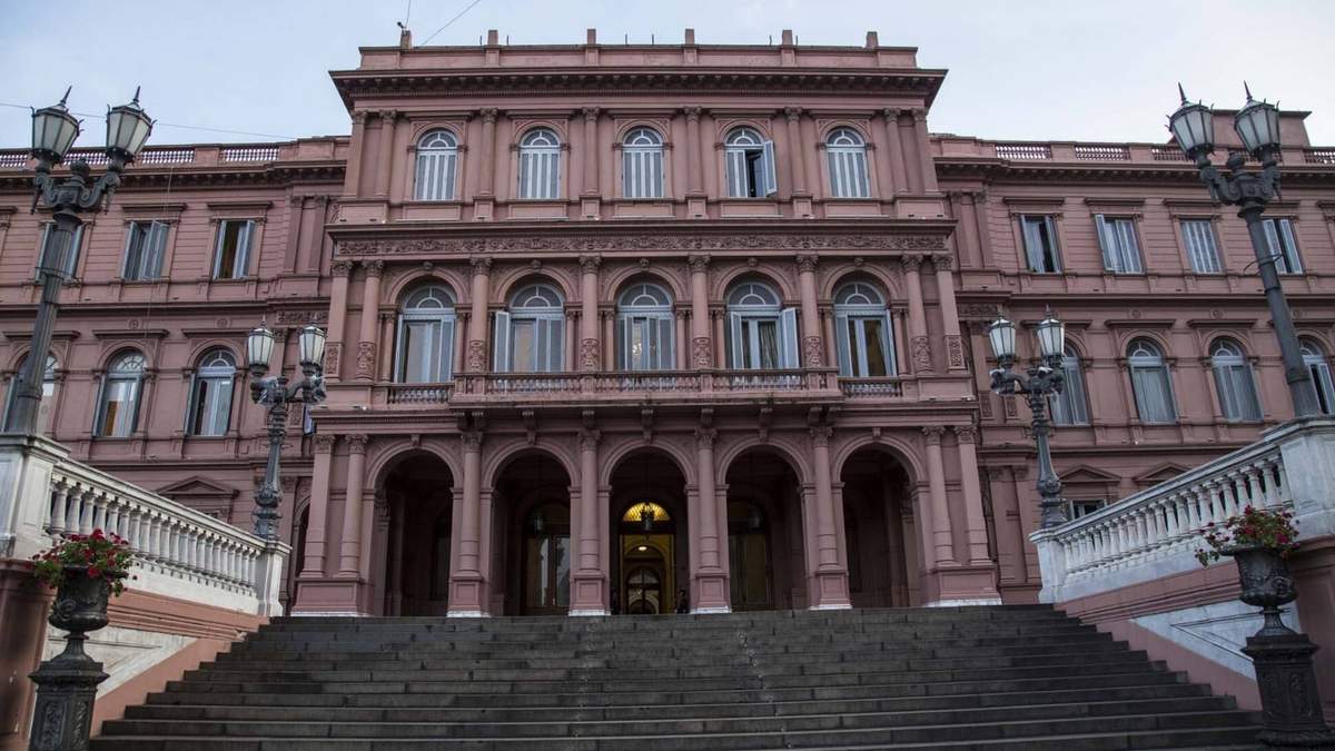 Casa Rosada. Fuente: (Twitter)