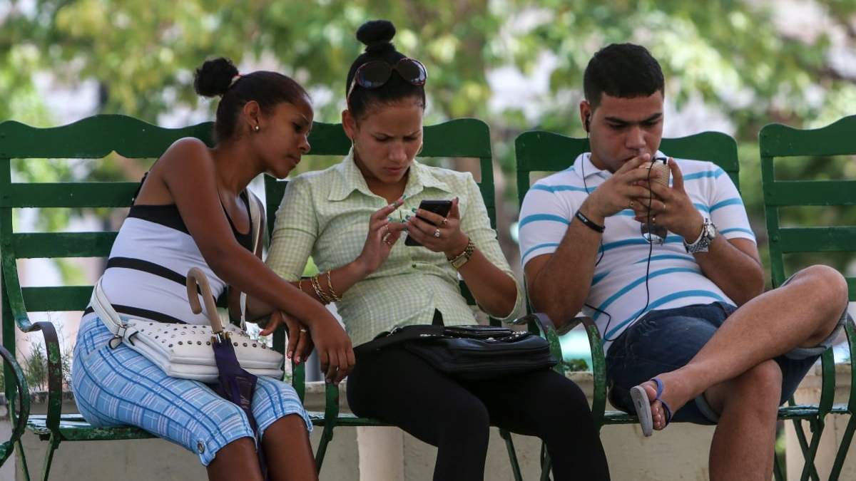 Usuarios de internet en Cuba