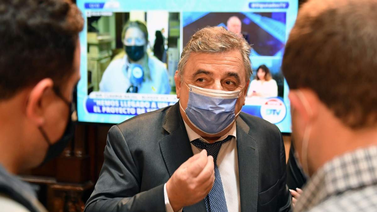 Mario Negri, presidente del interbloque de la UCR en Diputados. Fuente: (Twitter)