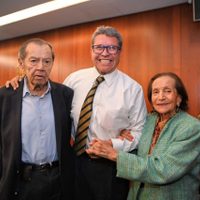 Ricardo Monreal presume encuentro con Porfirio Muñoz Ledo e Ifigenia Martínez