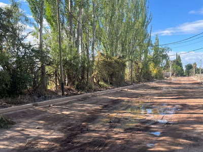 Un caño roto por día: la queja de los vecinos de Luján en medio de una obra de asfalto