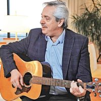 Alberto Fernández publicó su primera canción en homenaje a un amigo que falleció