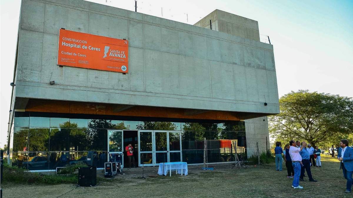 Hospital de Santa Fe. Foto: (Twitter)