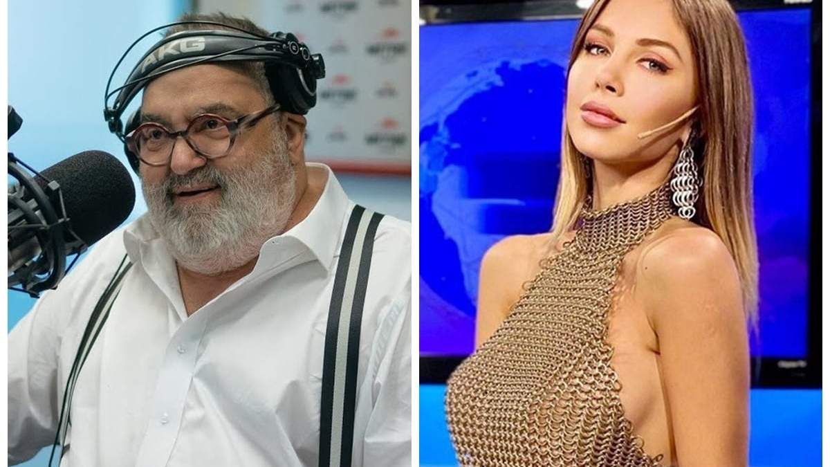 Jorge Lanata y Romina Malaspina. Fuente: (Twitter)