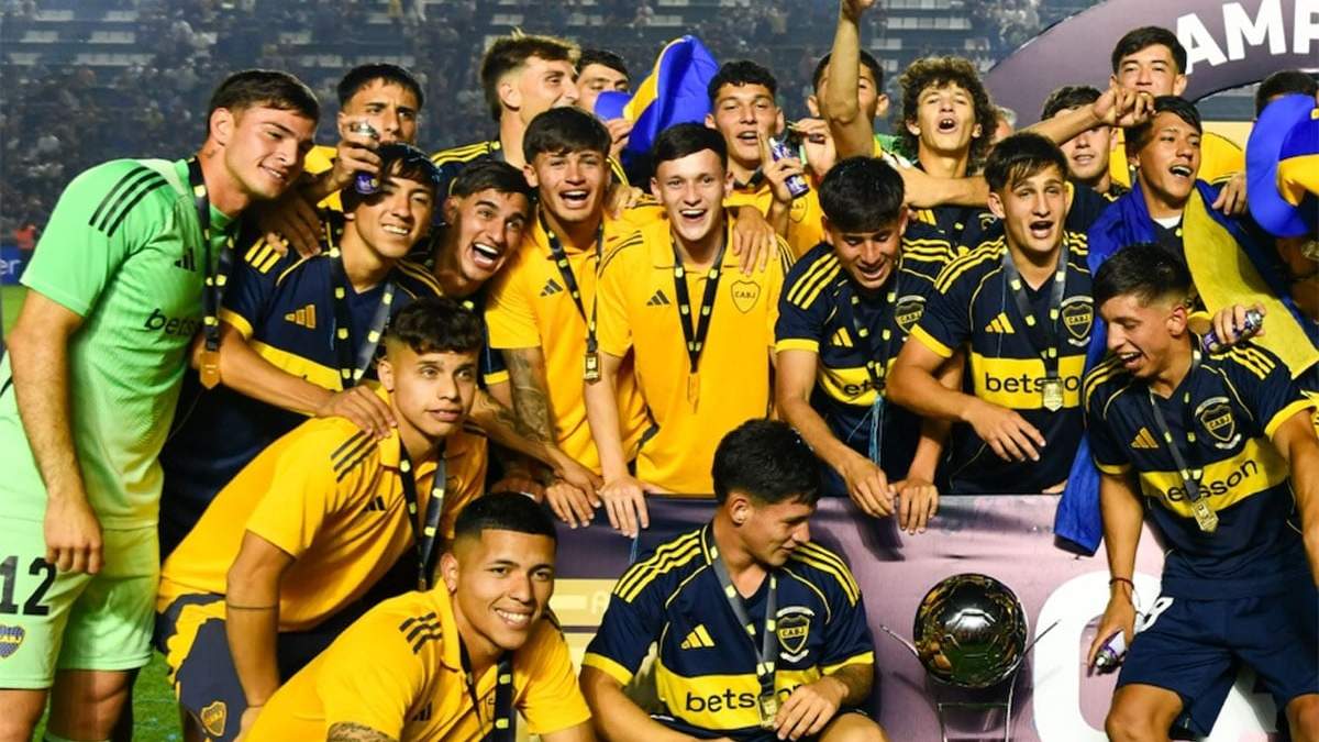 La reserva de Boca ganó dos títulos en una semana.