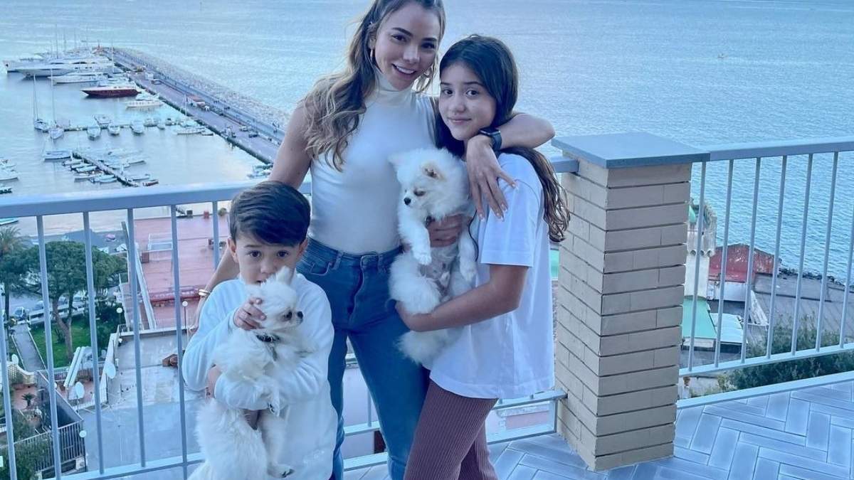 Jesica Sterling y sus hijos. Fuente: (Instagram)