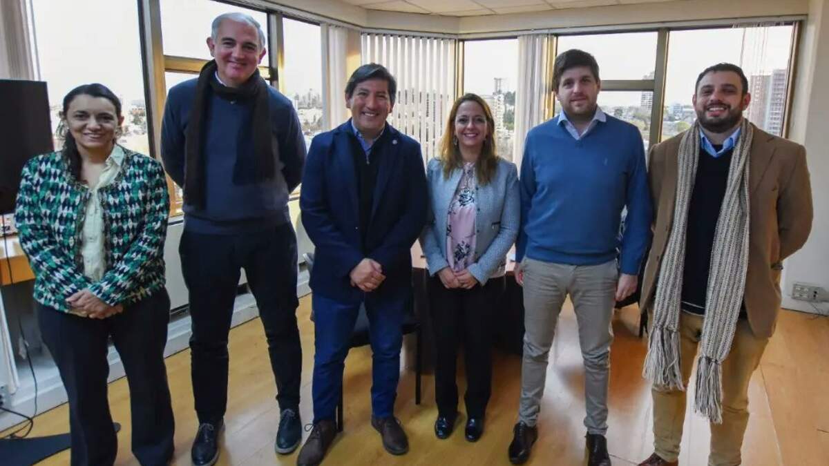 Reunión por el programa Promover Turismo Federal y Sostenible. Fuente (Twitter).
