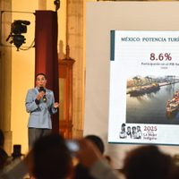 El número de turistas que visitó México aumentó 15.5% en 2024