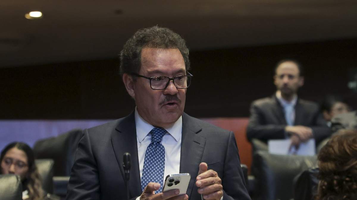 El senador Ignacio Mier en el Senado