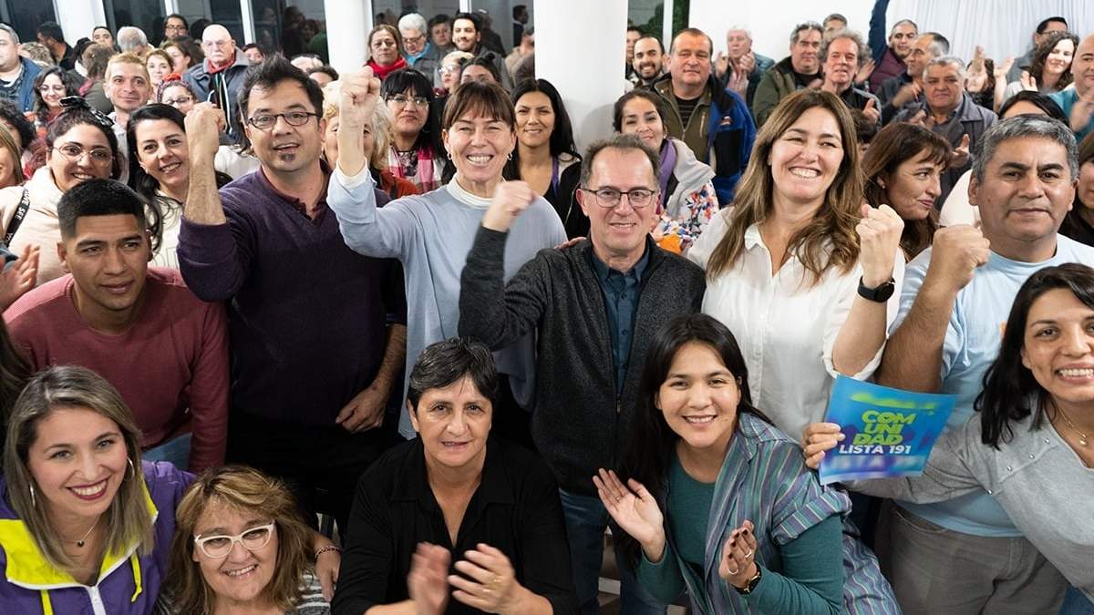 Presentación de los candidatos de Comunidad en Plottier. Fuente: (Twitter).