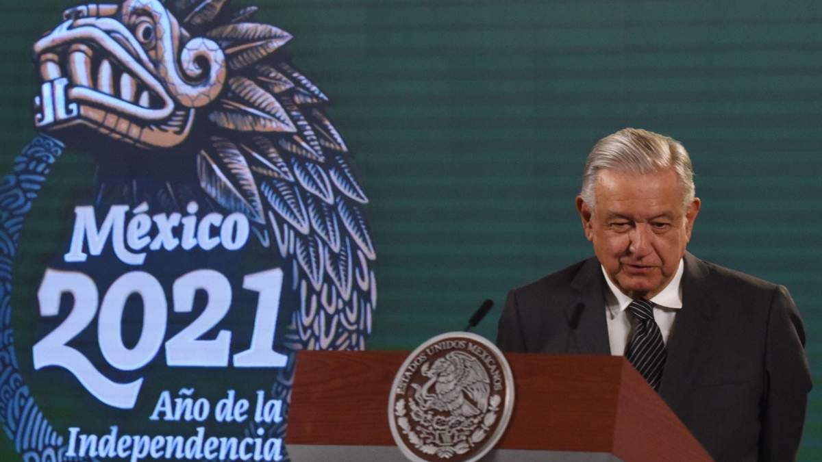 El presidente López Obrador