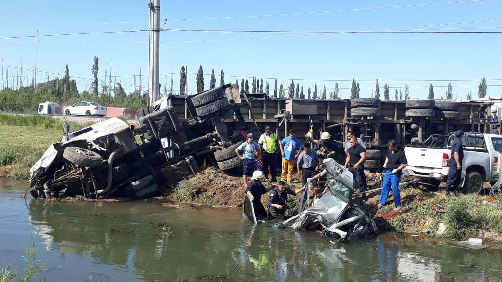 Trágico accidente en Cipolletti Fuente: (Twitter)
