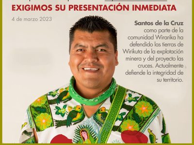 El activista Santos de la Cruz Carrillo fue localizado con vida; estaba desaparecido en Nayarit