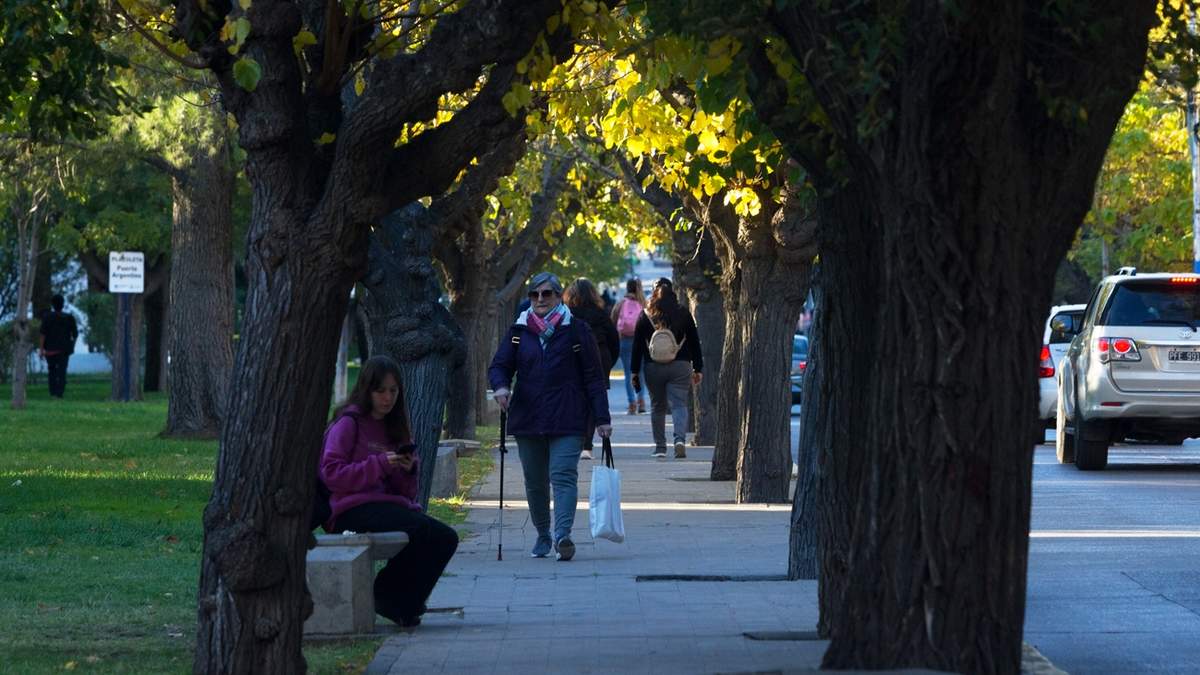 Clima agradable para la ciudad de Neuquén. Fuente: (Emiliano Ortiz)