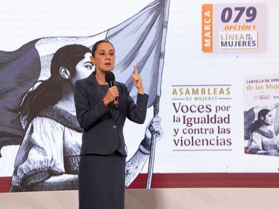 Sheinbaum propone descalificar a candidatos "defensores de narcos" en la elección judicial